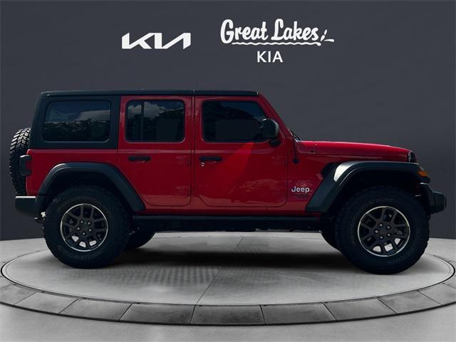 used 2020 Jeep Wrangler Unlimited car, priced at $23,986