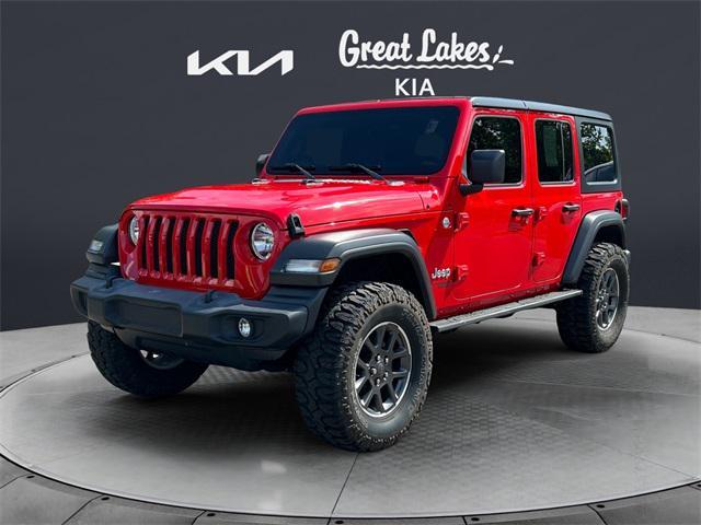 used 2020 Jeep Wrangler Unlimited car, priced at $23,986