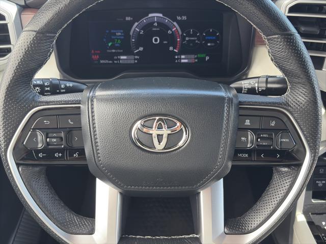 used 2023 Toyota Tundra Hybrid car, priced at $59,900