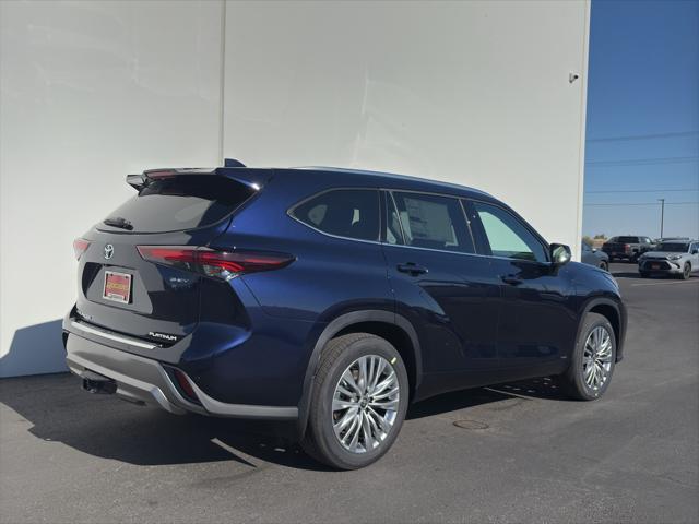 new 2025 Toyota Highlander Hybrid car, priced at $56,607