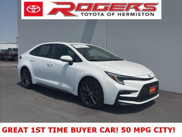 used 2023 Toyota Corolla Hybrid car, priced at $19,900