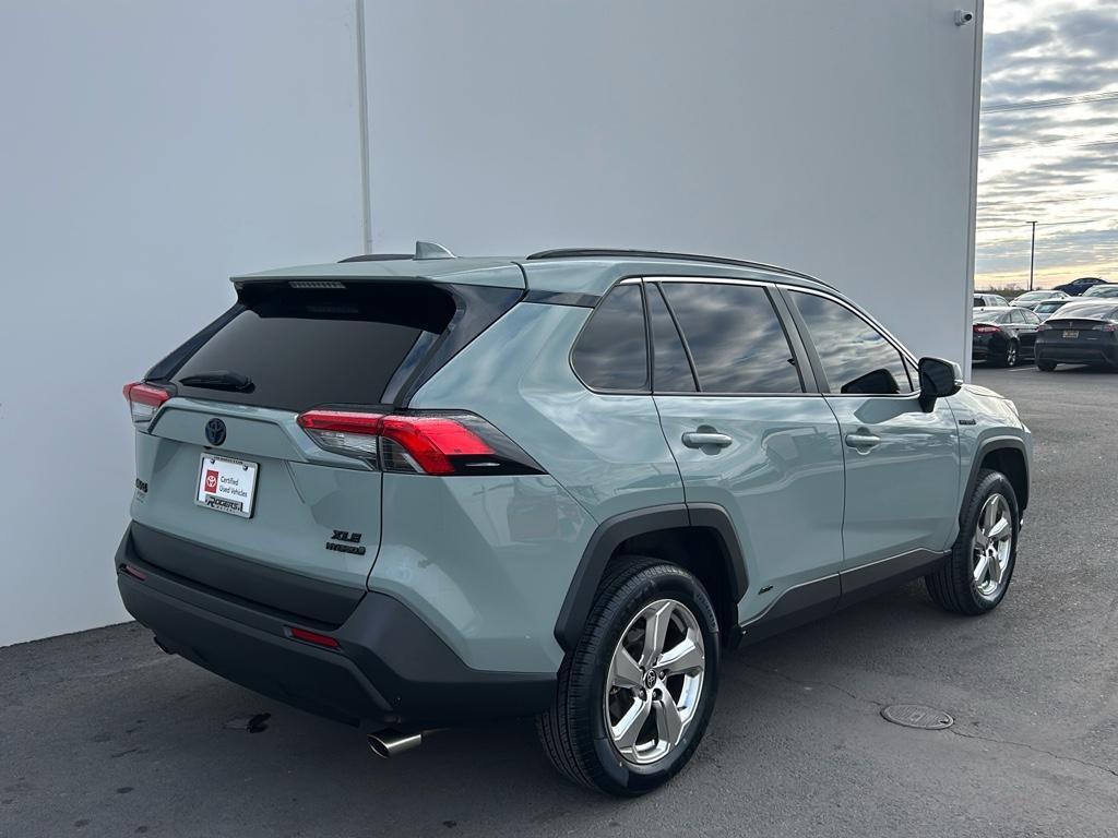 used 2021 Toyota RAV4 Hybrid car, priced at $31,900