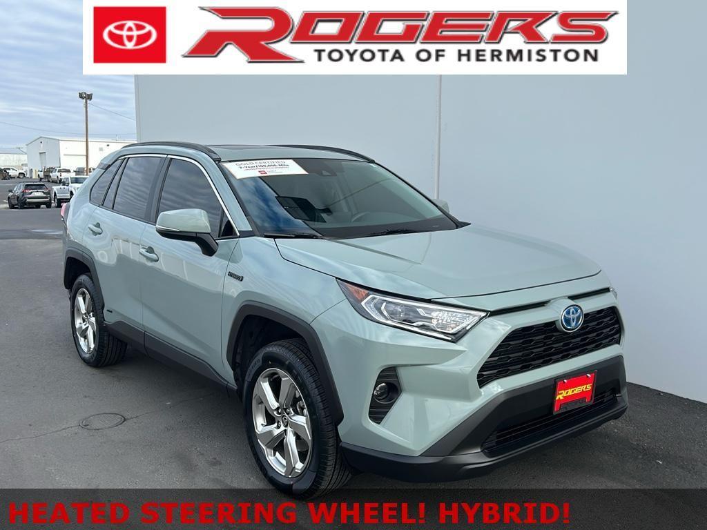 used 2021 Toyota RAV4 Hybrid car, priced at $31,900