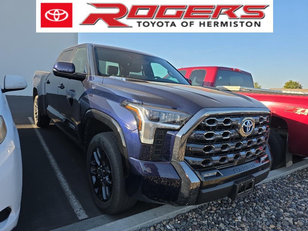 used 2023 Toyota Tundra Hybrid car, priced at $57,900