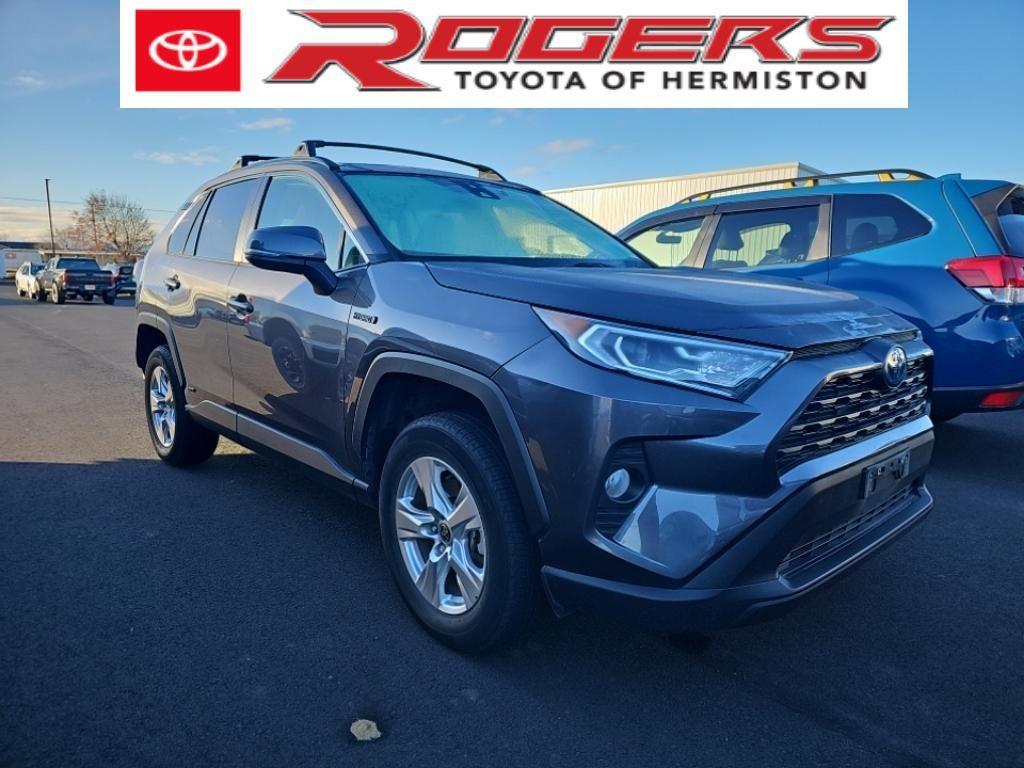 used 2021 Toyota RAV4 Hybrid car, priced at $34,900