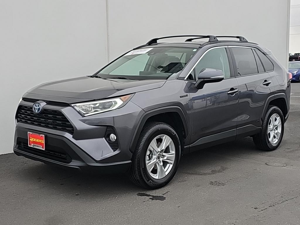 used 2021 Toyota RAV4 Hybrid car, priced at $34,900