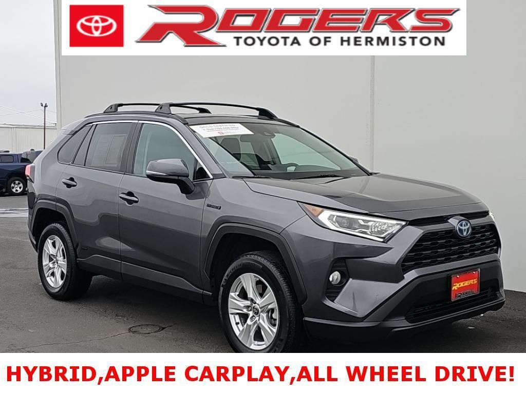 used 2021 Toyota RAV4 Hybrid car, priced at $29,999