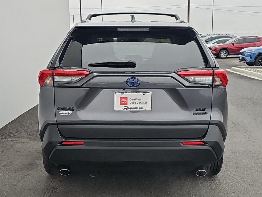 used 2021 Toyota RAV4 Hybrid car, priced at $34,900