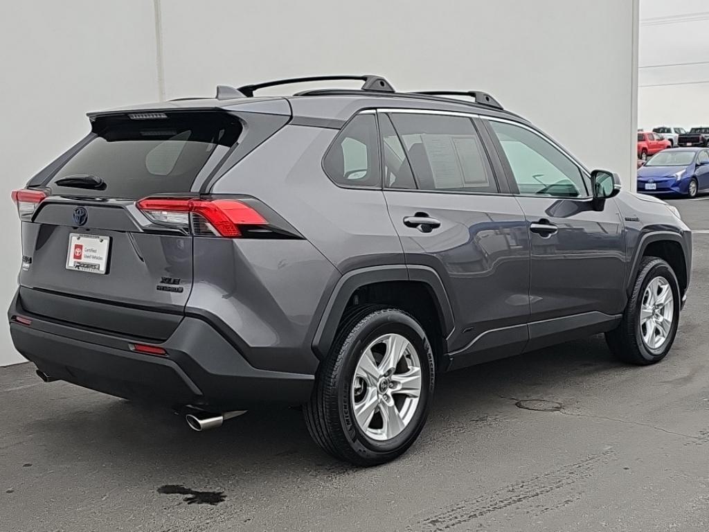 used 2021 Toyota RAV4 Hybrid car, priced at $34,900