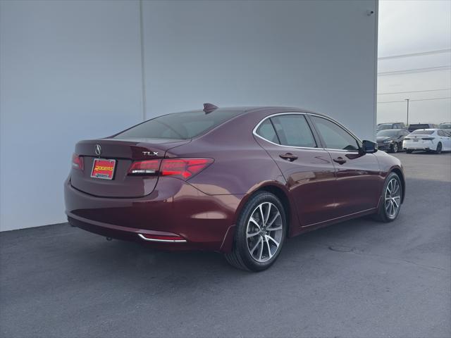 used 2015 Acura TLX car, priced at $19,500