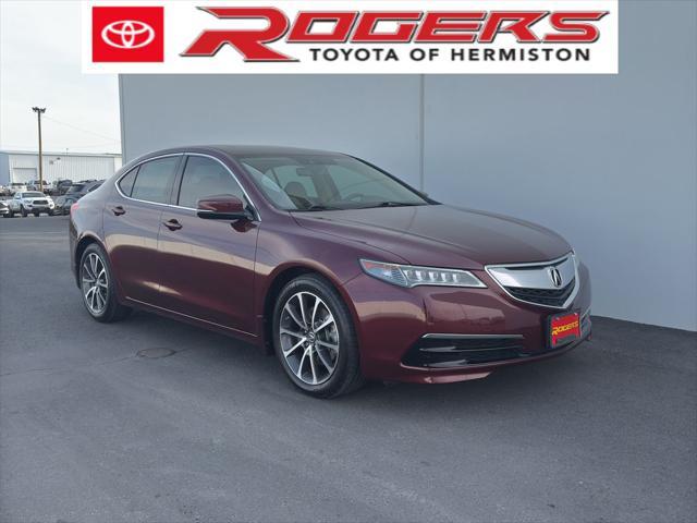 used 2015 Acura TLX car, priced at $19,500