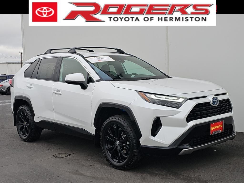 used 2023 Toyota RAV4 Hybrid car, priced at $33,900