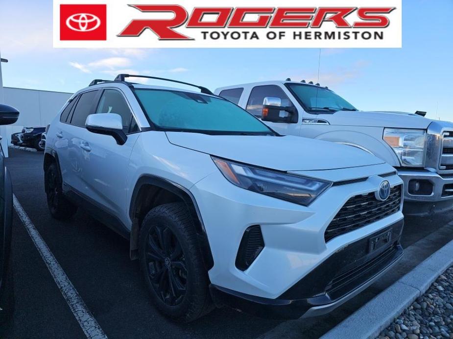 used 2023 Toyota RAV4 Hybrid car, priced at $33,900