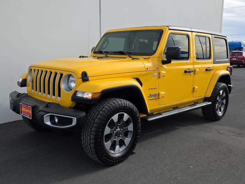 used 2021 Jeep Wrangler Unlimited car, priced at $35,900