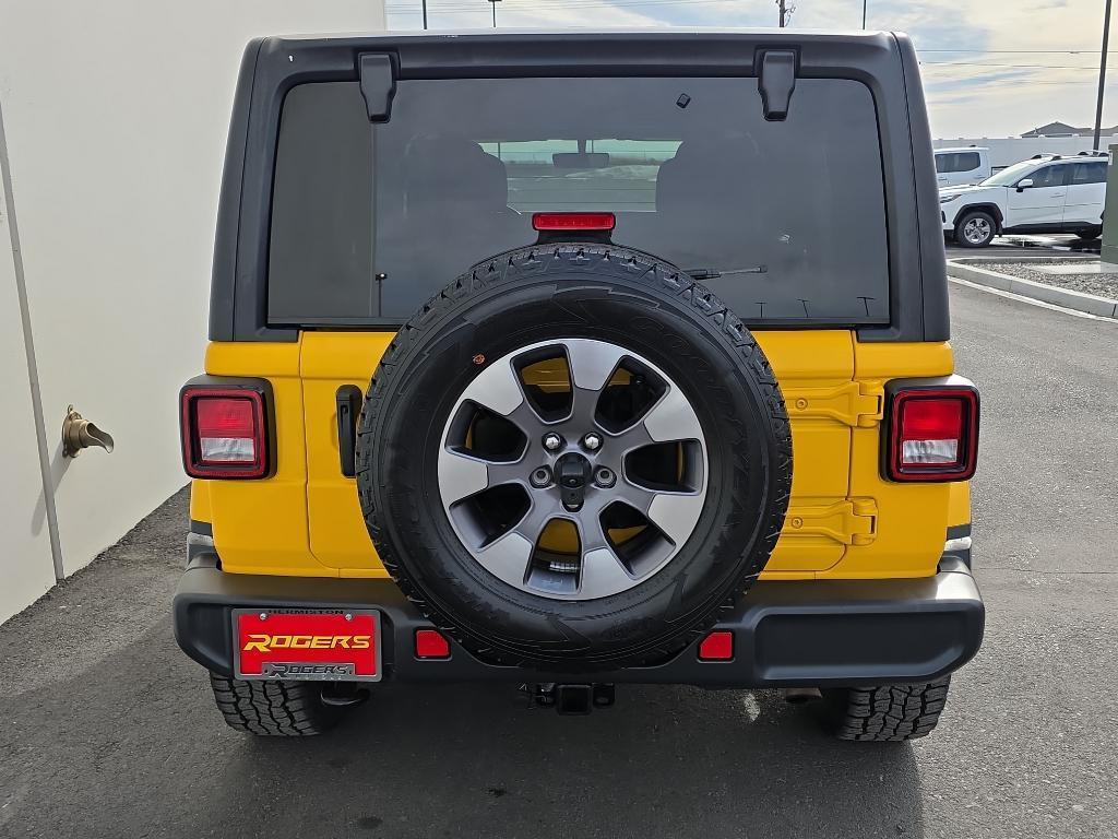 used 2021 Jeep Wrangler Unlimited car, priced at $35,900