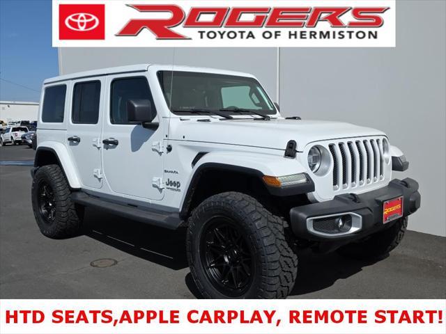 used 2020 Jeep Wrangler Unlimited car, priced at $37,500