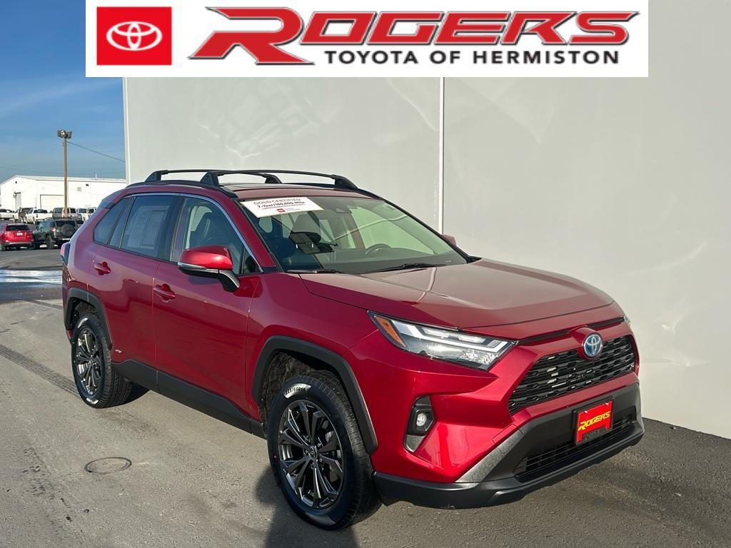 used 2022 Toyota RAV4 Hybrid car, priced at $34,995