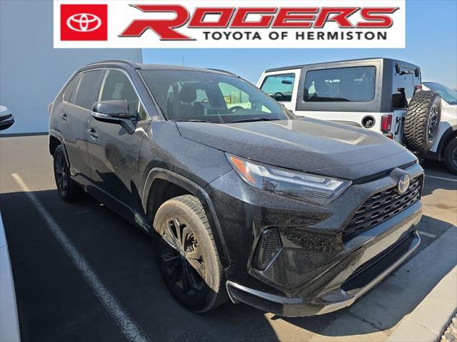 used 2022 Toyota RAV4 Hybrid car, priced at $34,900