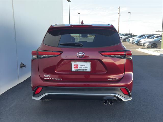 used 2023 Toyota Highlander car, priced at $44,900