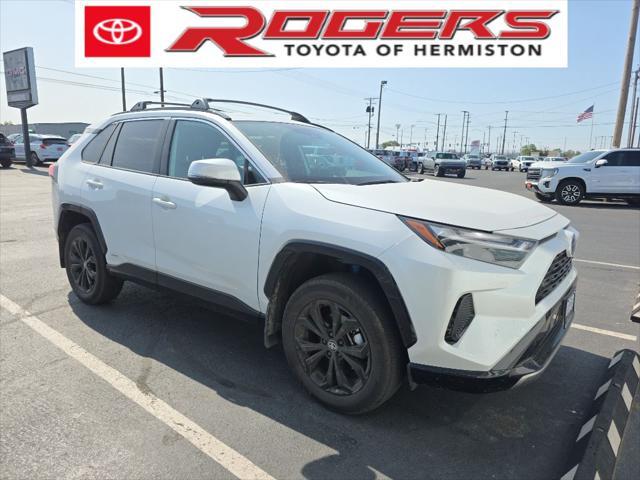 used 2023 Toyota RAV4 Hybrid car, priced at $38,500