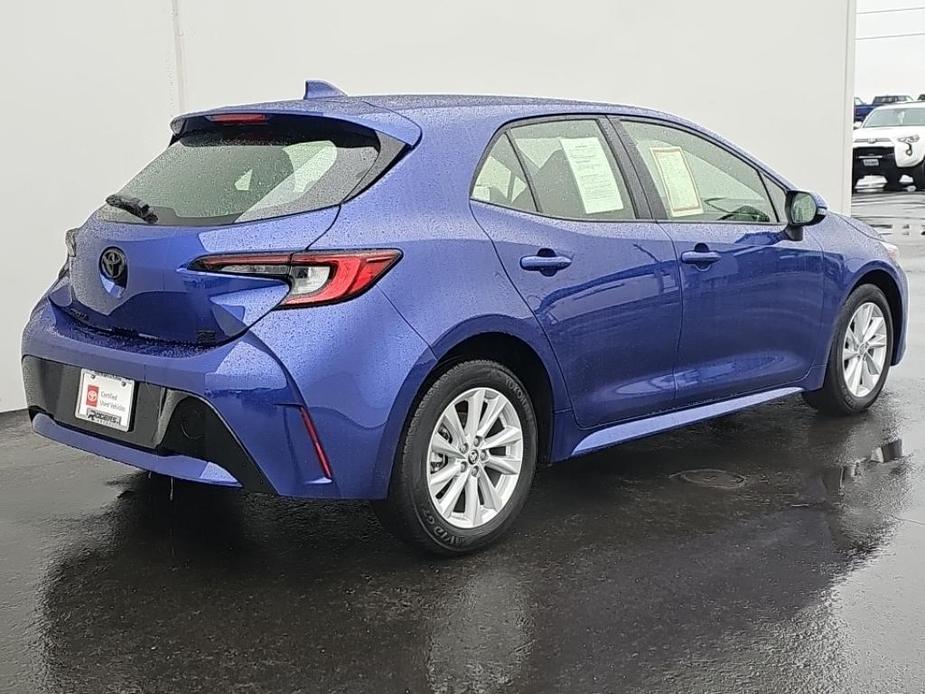 used 2023 Toyota Corolla Hatchback car, priced at $23,900