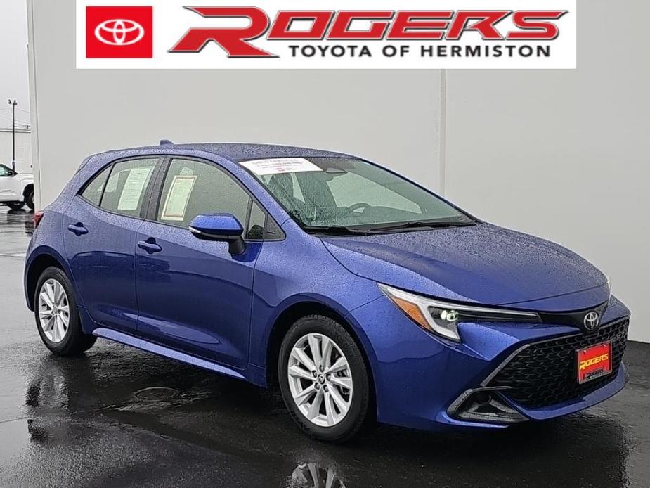 used 2023 Toyota Corolla Hatchback car, priced at $23,900