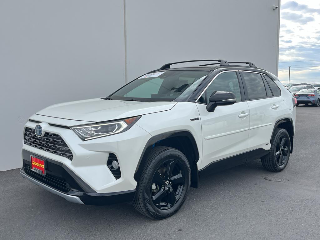 used 2021 Toyota RAV4 Hybrid car, priced at $31,500