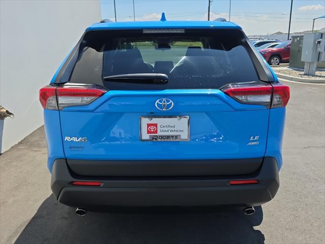used 2021 Toyota RAV4 car, priced at $27,900