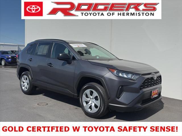 used 2021 Toyota RAV4 car, priced at $28,500