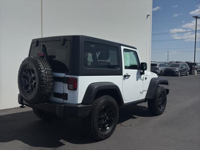 used 2016 Jeep Wrangler car, priced at $19,900
