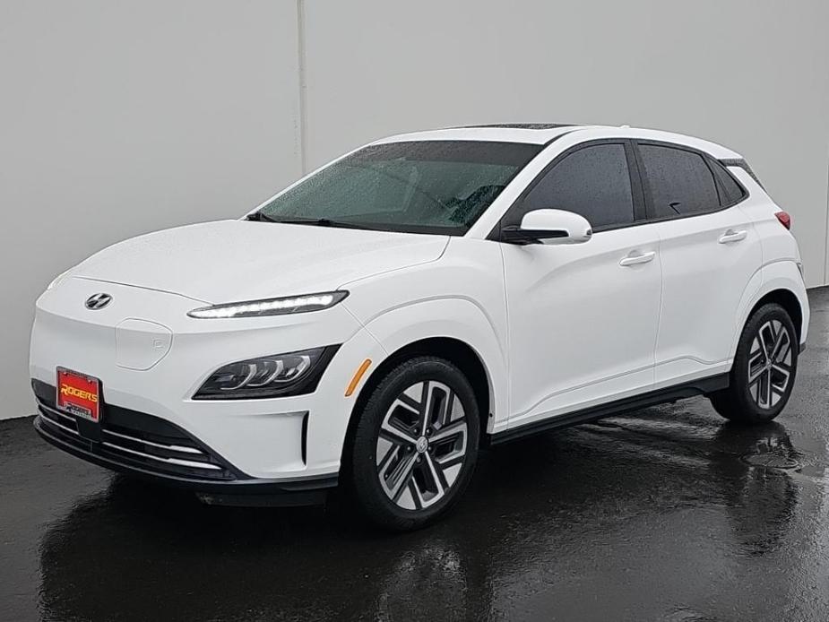 used 2022 Hyundai Kona EV car, priced at $19,900