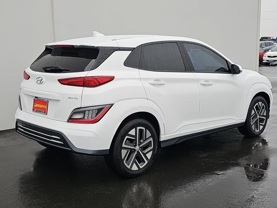 used 2022 Hyundai Kona EV car, priced at $19,900