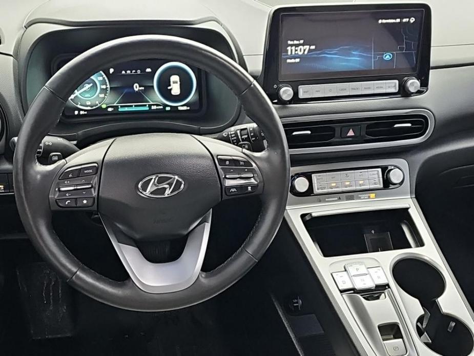 used 2022 Hyundai Kona EV car, priced at $19,900