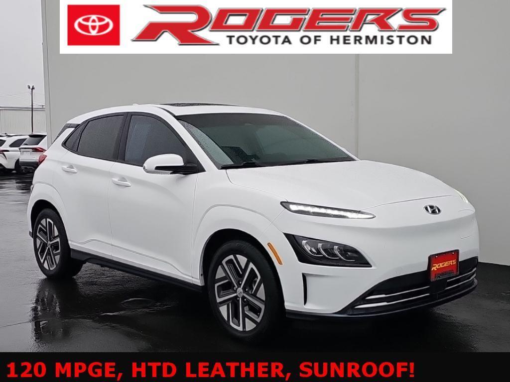 used 2022 Hyundai Kona EV car, priced at $18,773