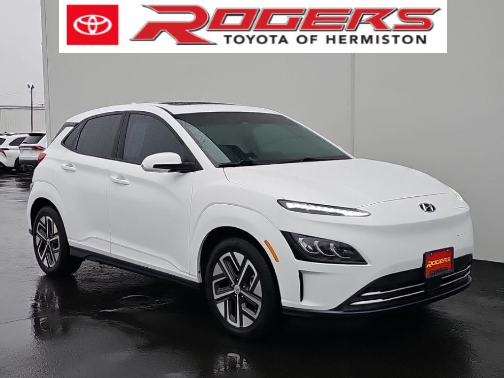 used 2022 Hyundai Kona EV car, priced at $19,900