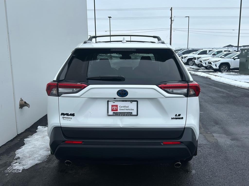 used 2022 Toyota RAV4 Hybrid car, priced at $30,900