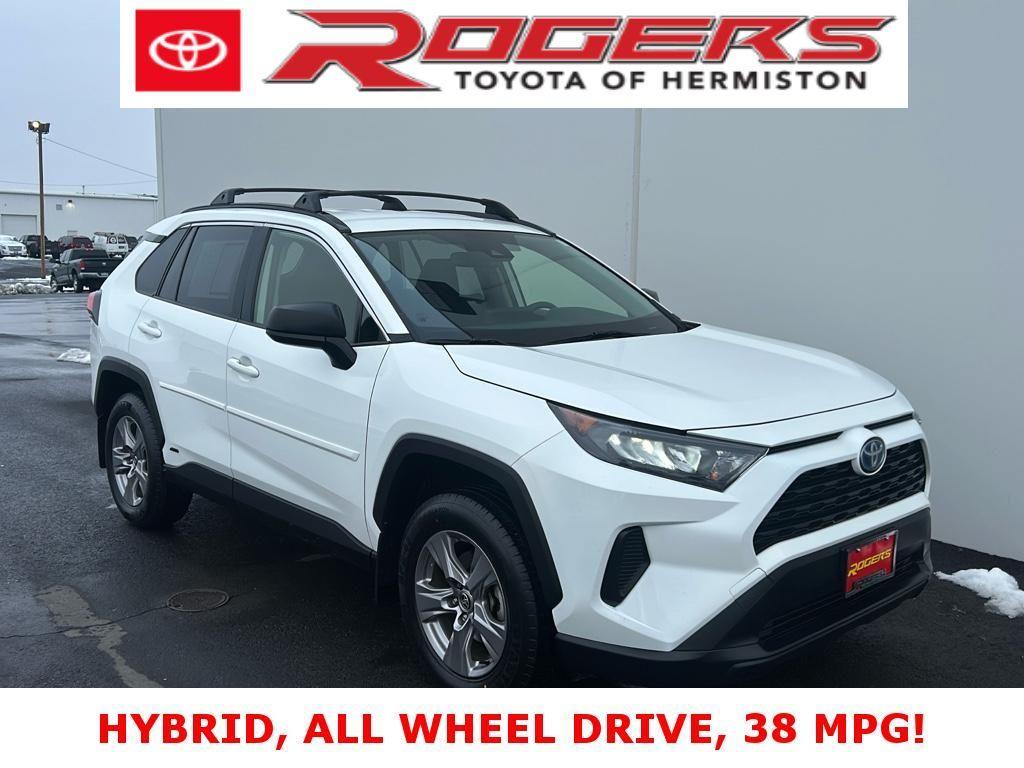 used 2022 Toyota RAV4 Hybrid car, priced at $30,900