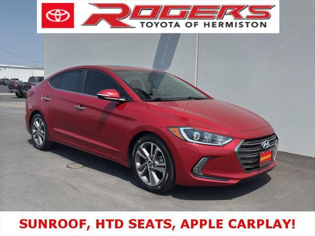 used 2017 Hyundai Elantra car, priced at $12,900