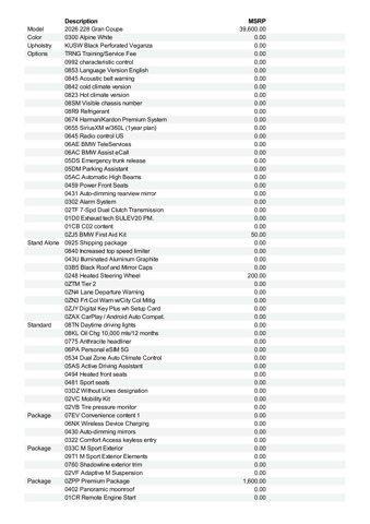 new 2026 BMW 228 Gran Coupe car, priced at $43,225