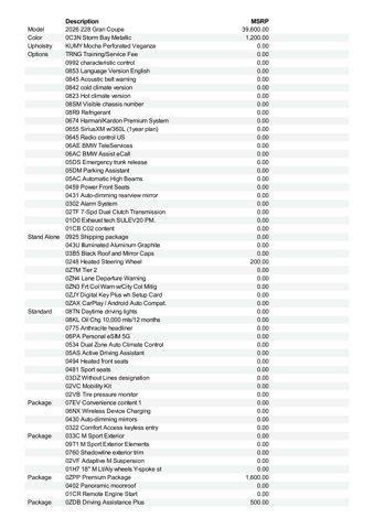 new 2026 BMW 228 Gran Coupe car, priced at $44,275