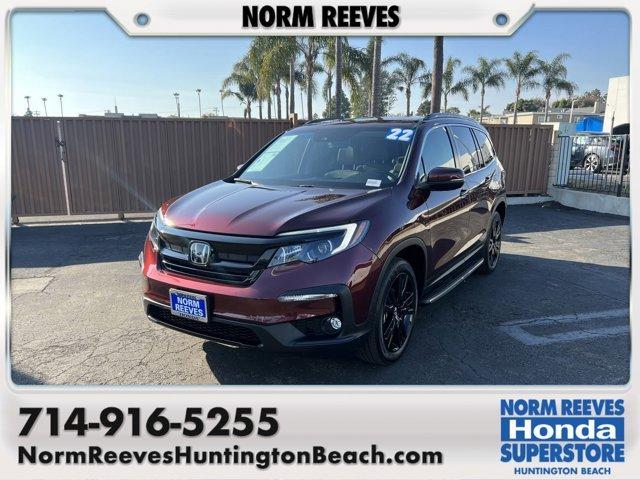 used 2022 Honda Pilot car, priced at $34,814