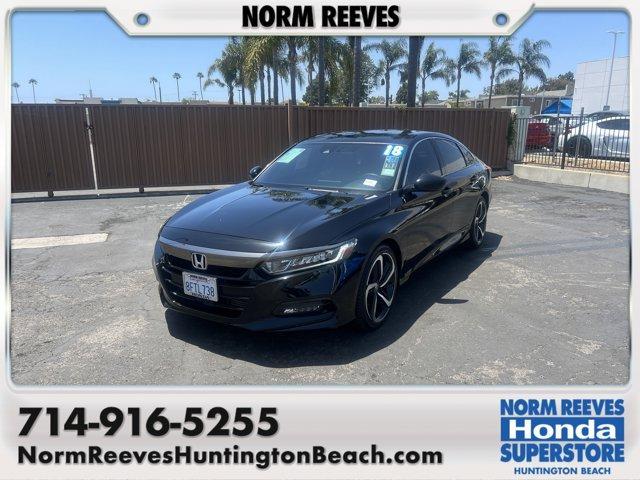 used 2018 Honda Accord car, priced at $22,627
