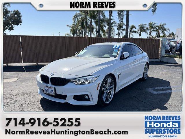 used 2017 BMW 430 Gran Coupe car, priced at $18,780