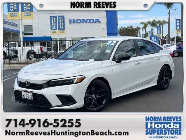 used 2022 Honda Civic car, priced at $23,499