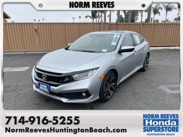 used 2021 Honda Civic car, priced at $21,540