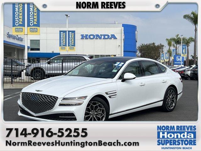 used 2022 Genesis G80 car, priced at $34,499