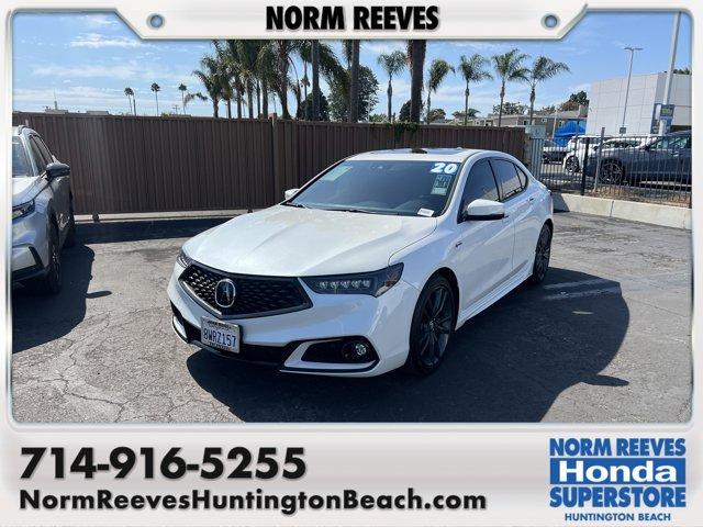 used 2020 Acura TLX car, priced at $24,999