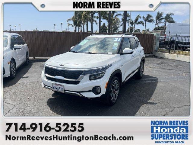 used 2021 Kia Seltos car, priced at $20,350