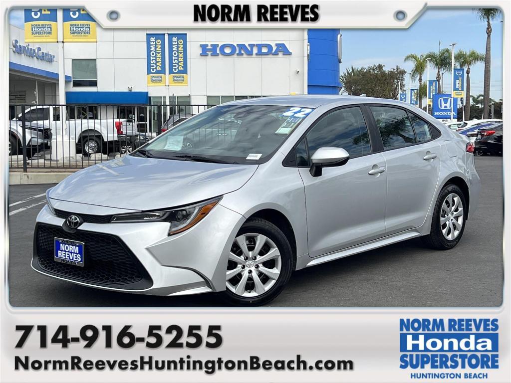 used 2022 Toyota Corolla car, priced at $16,997