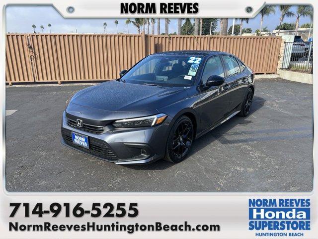 used 2022 Honda Civic car, priced at $24,908